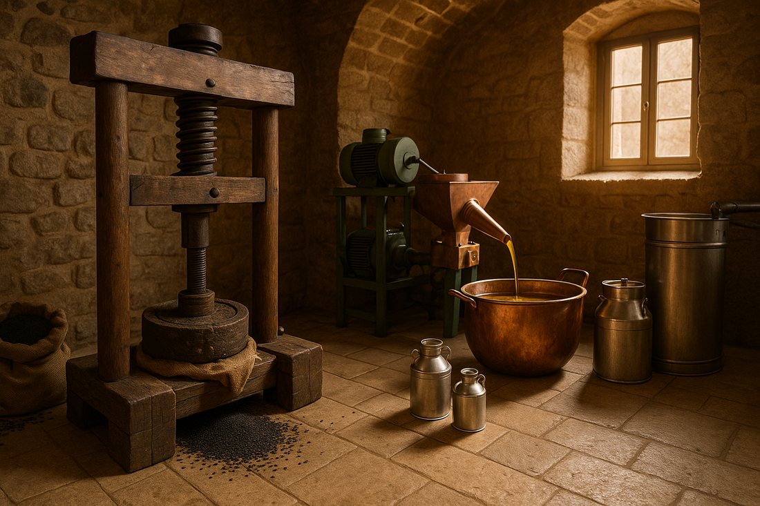 De geschiedenis van zwarte komijnzaadolie