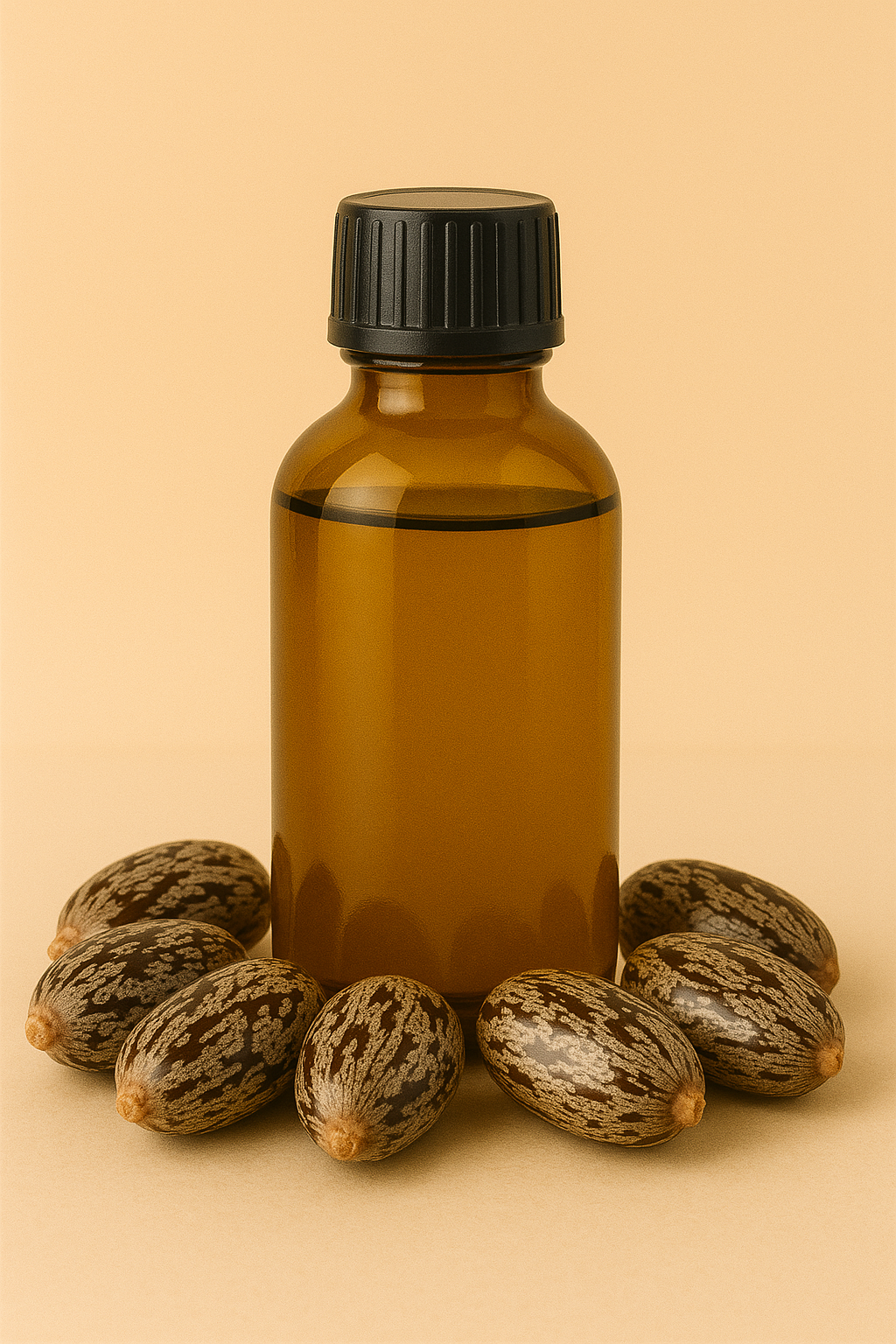 Biologische Virgin Castor Oil - White Label - Medicijnfles - Ready To Brand